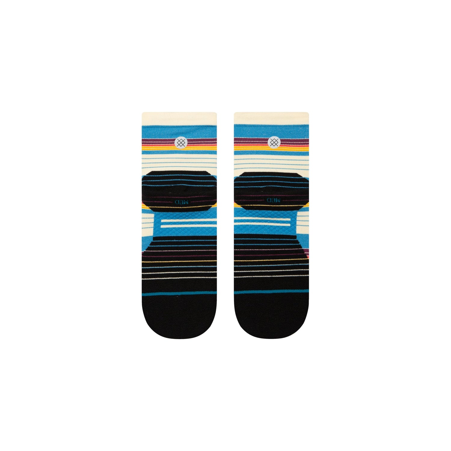 Stance Ralph Quarter Sock Blue