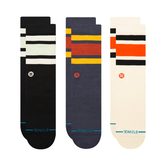 STANCE LIFESTYLE BOYD CREW SOCK 3 PACK