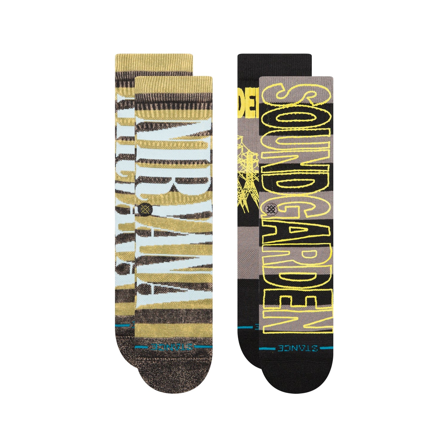 Stance Grunge Crew Sock 2 Pack Multi