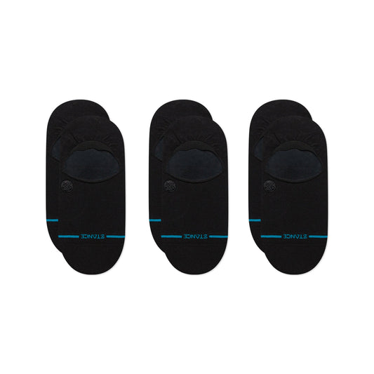 Stance Icon No Show Sock 3 Pack Black