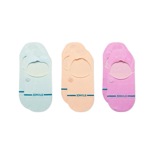 Stance Icon No Show Sock 3 Pack Light Blue