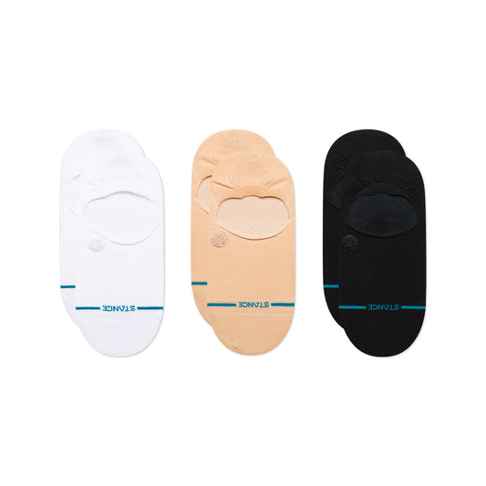 Stance Icon No Show Sock 3 Pack Oatmeal