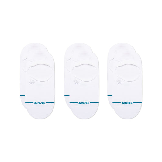 Stance Icon No Show Sock 3 Pack White