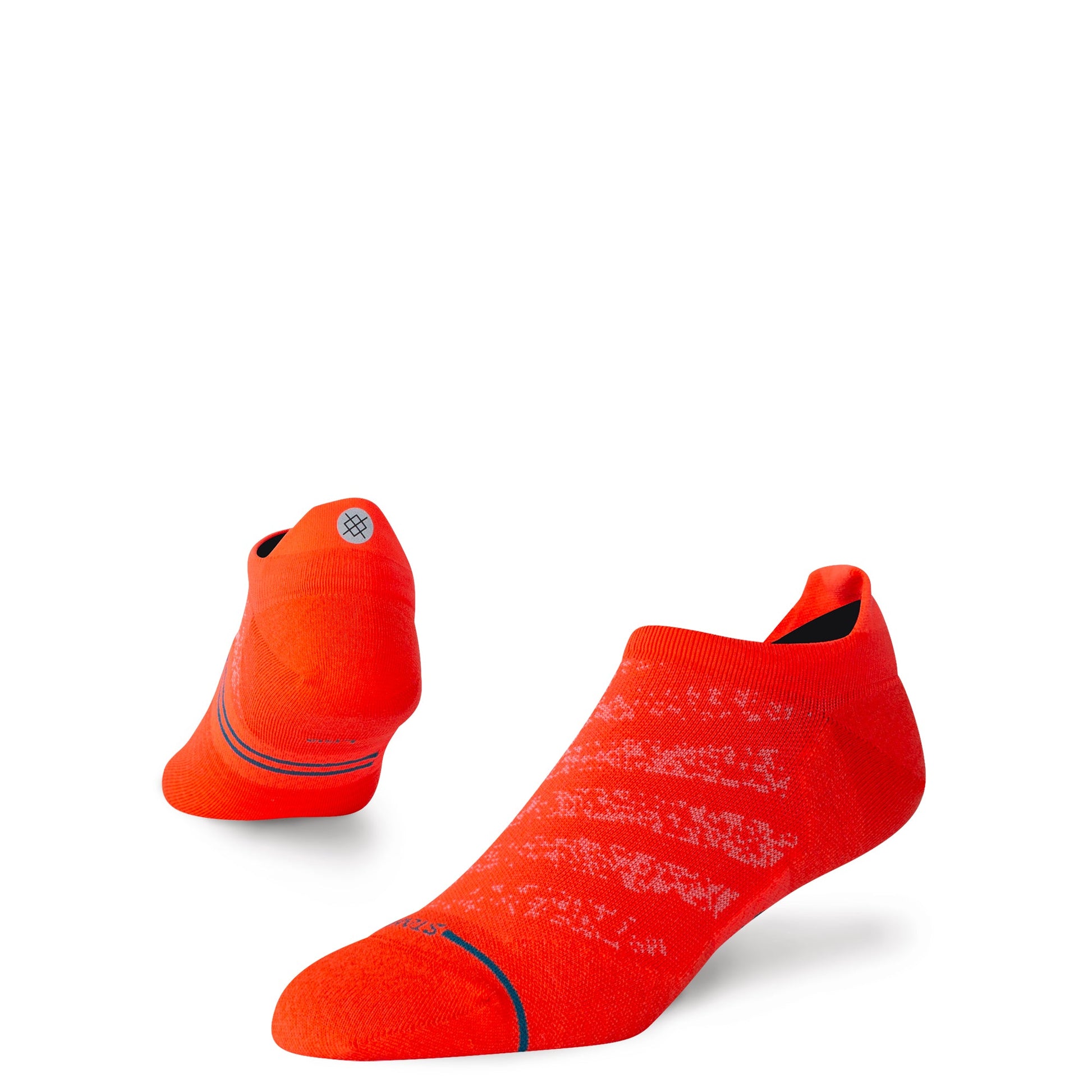 Stance Run Tab Sock Coral