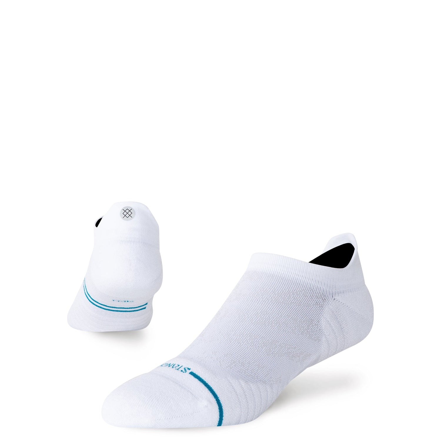 Stance Run Light Tab Sock White