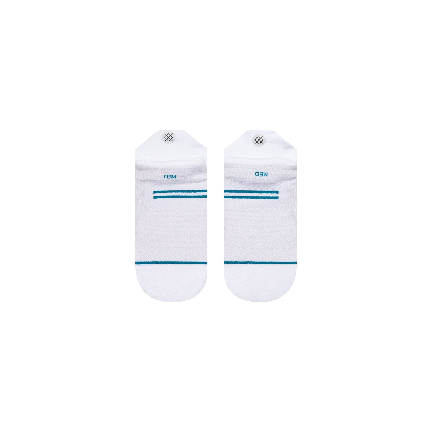 Stance Run Light Tab Sock White