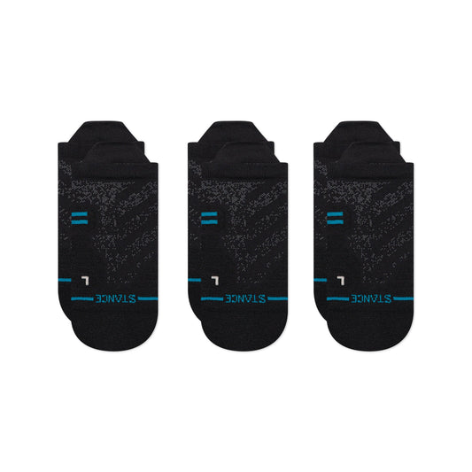Stance Athletic Tab Sock 3 Pack Black