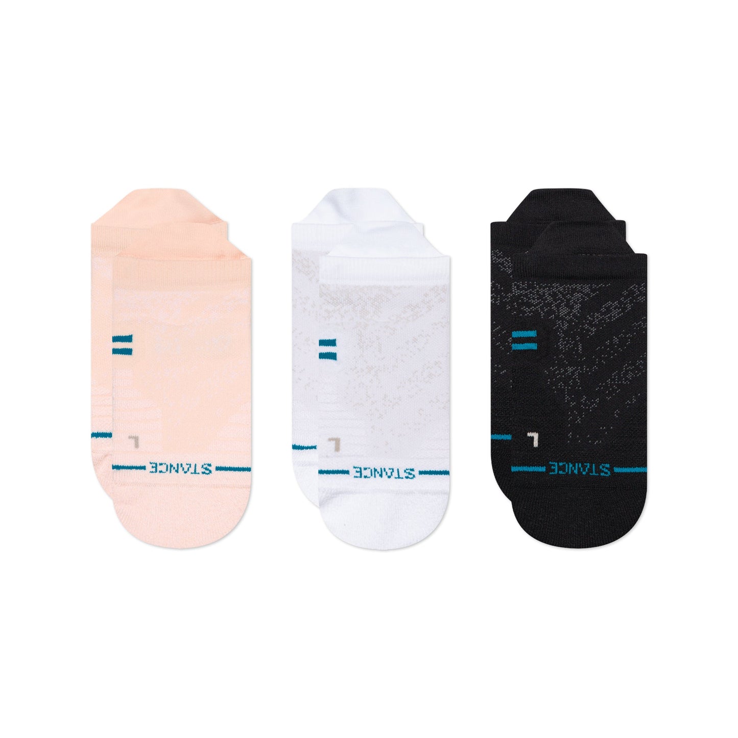 Stance Athletic Tab Sock 3 Pack Pink