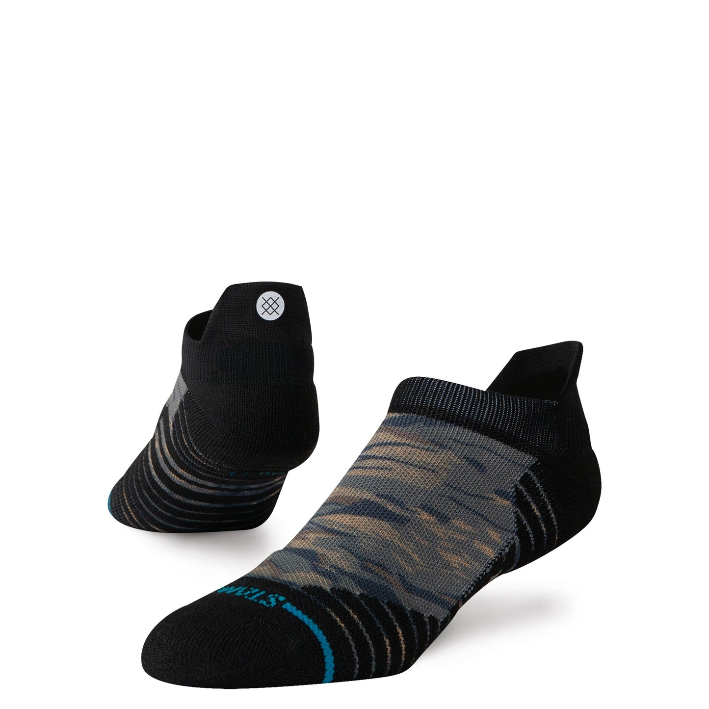 Stance Rompin Mid Tab Sock Brown