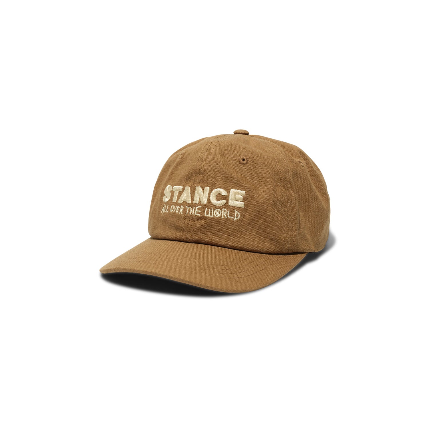 Stance Standard Adjustable Canvas Cap Dark Khaki