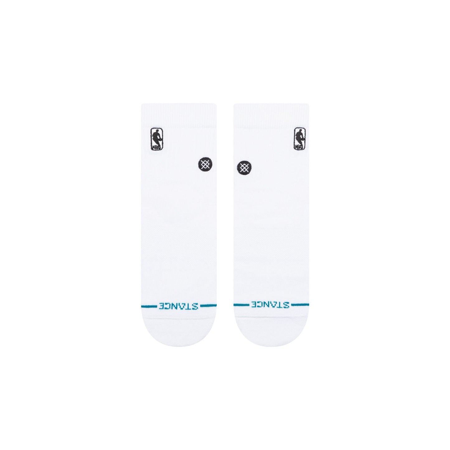 Stance Logoman Quarter Sock White