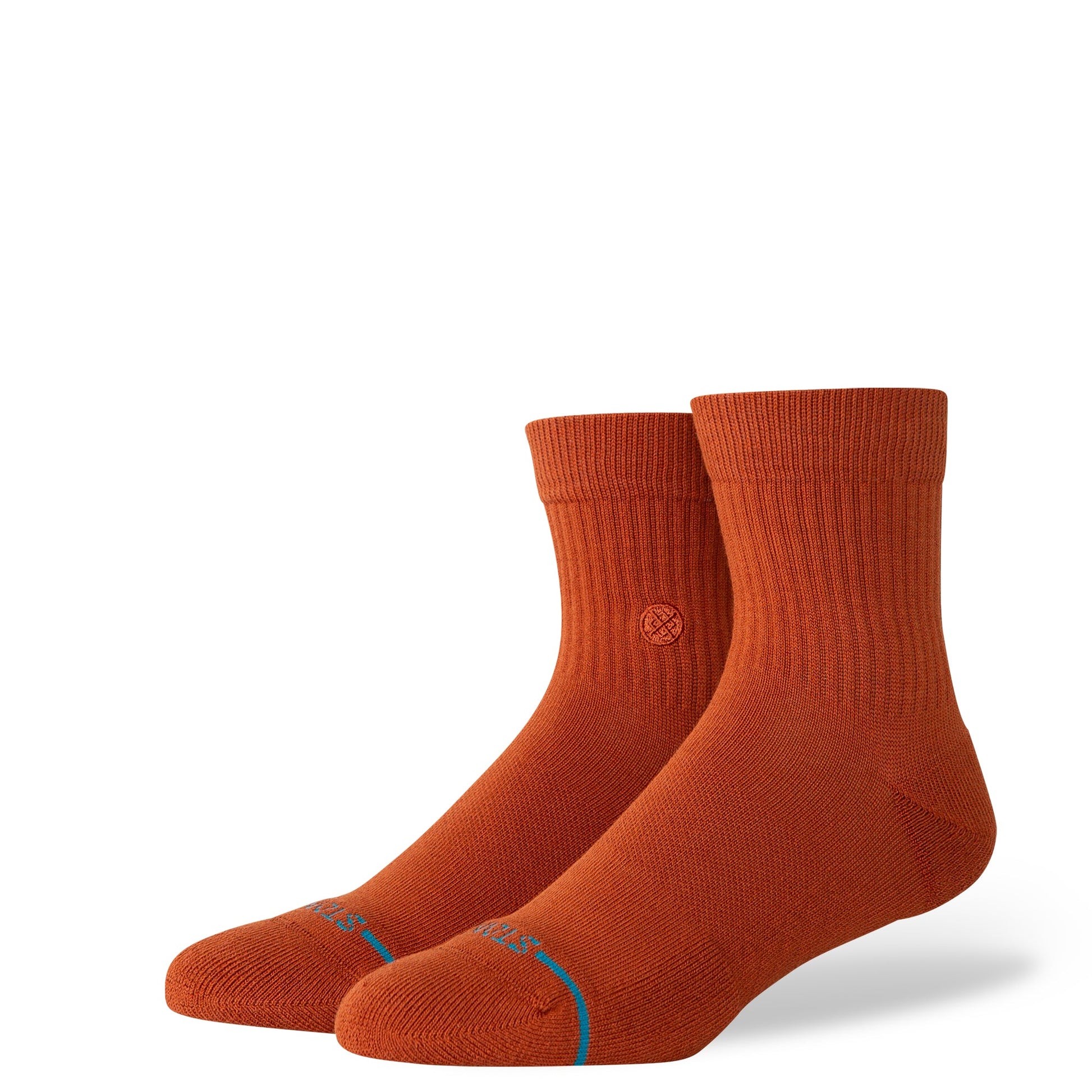 Stance Icon Quarter Sock Burnt Orange 