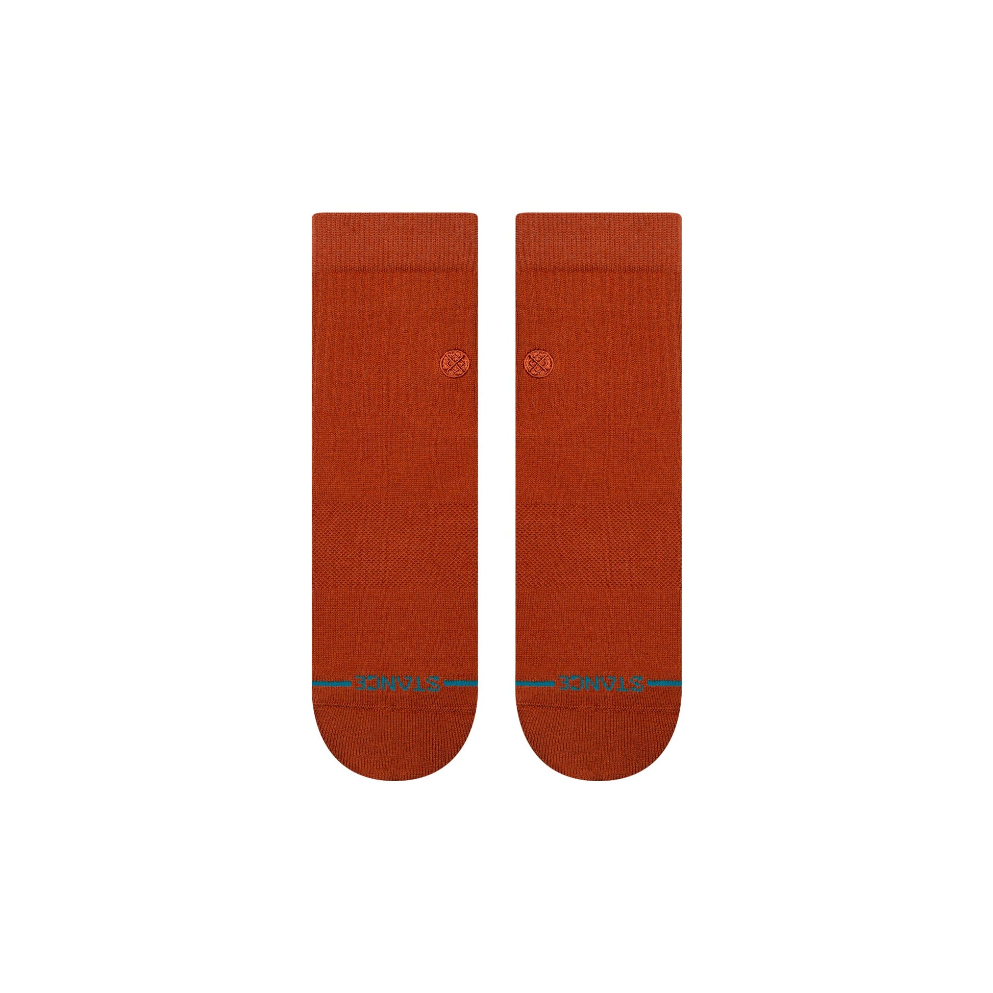 Stance Icon Quarter Sock Burnt Orange 