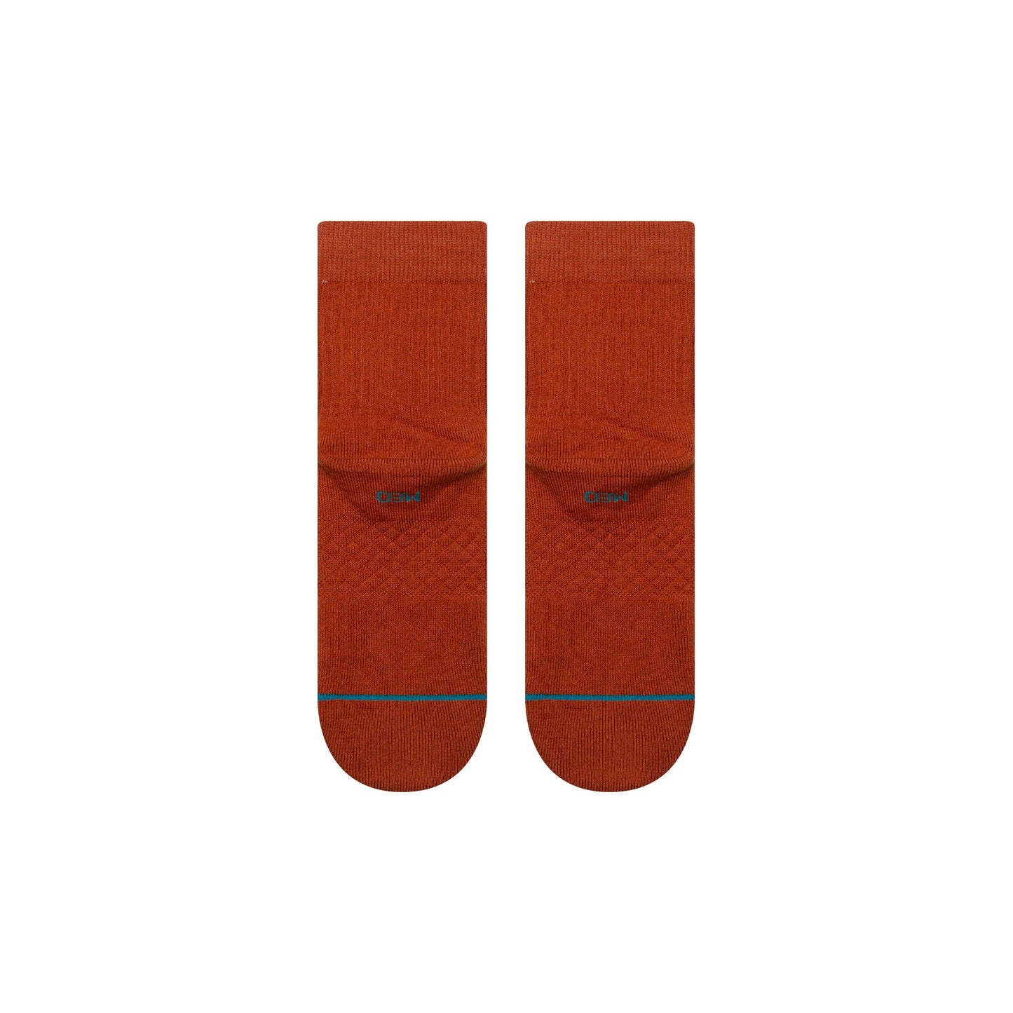 Stance Icon Quarter Sock Burnt Orange 