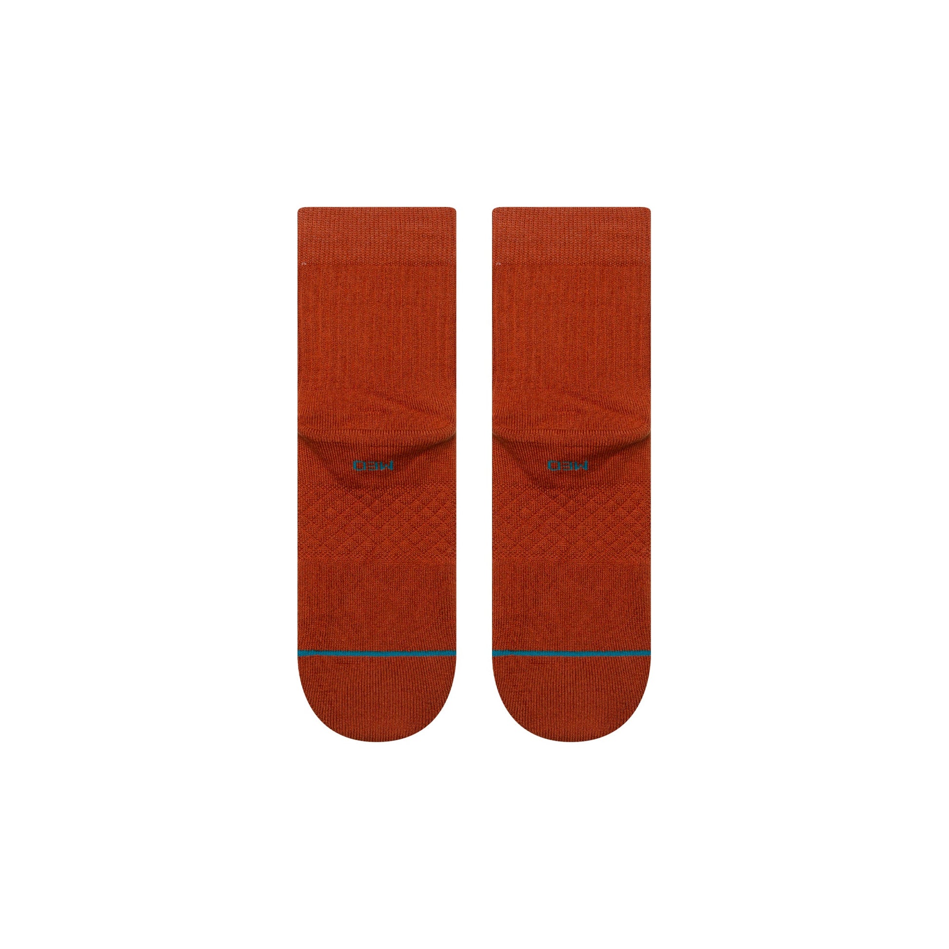 Stance Icon Quarter Sock Burnt Orange 