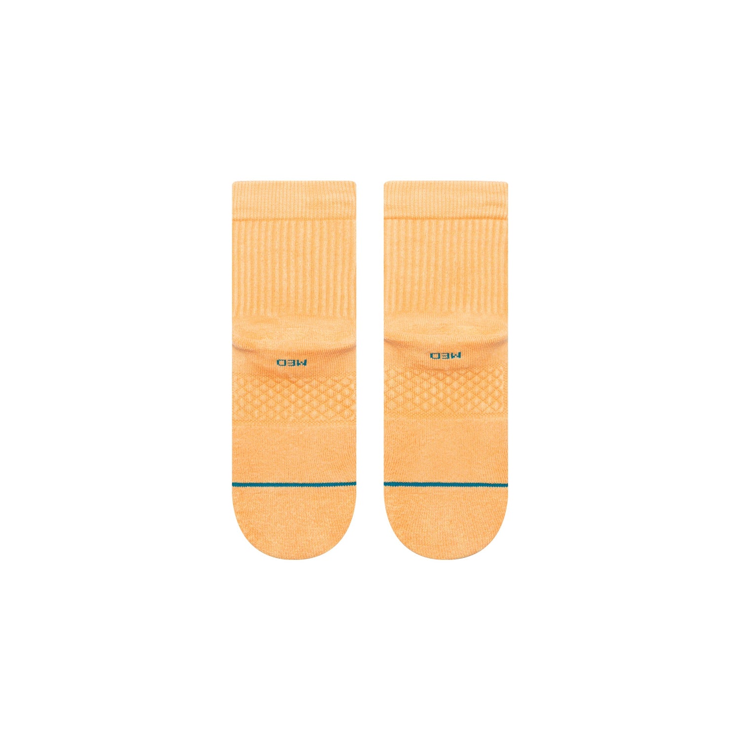 Stance Icon Washed Quarter Sock Peach