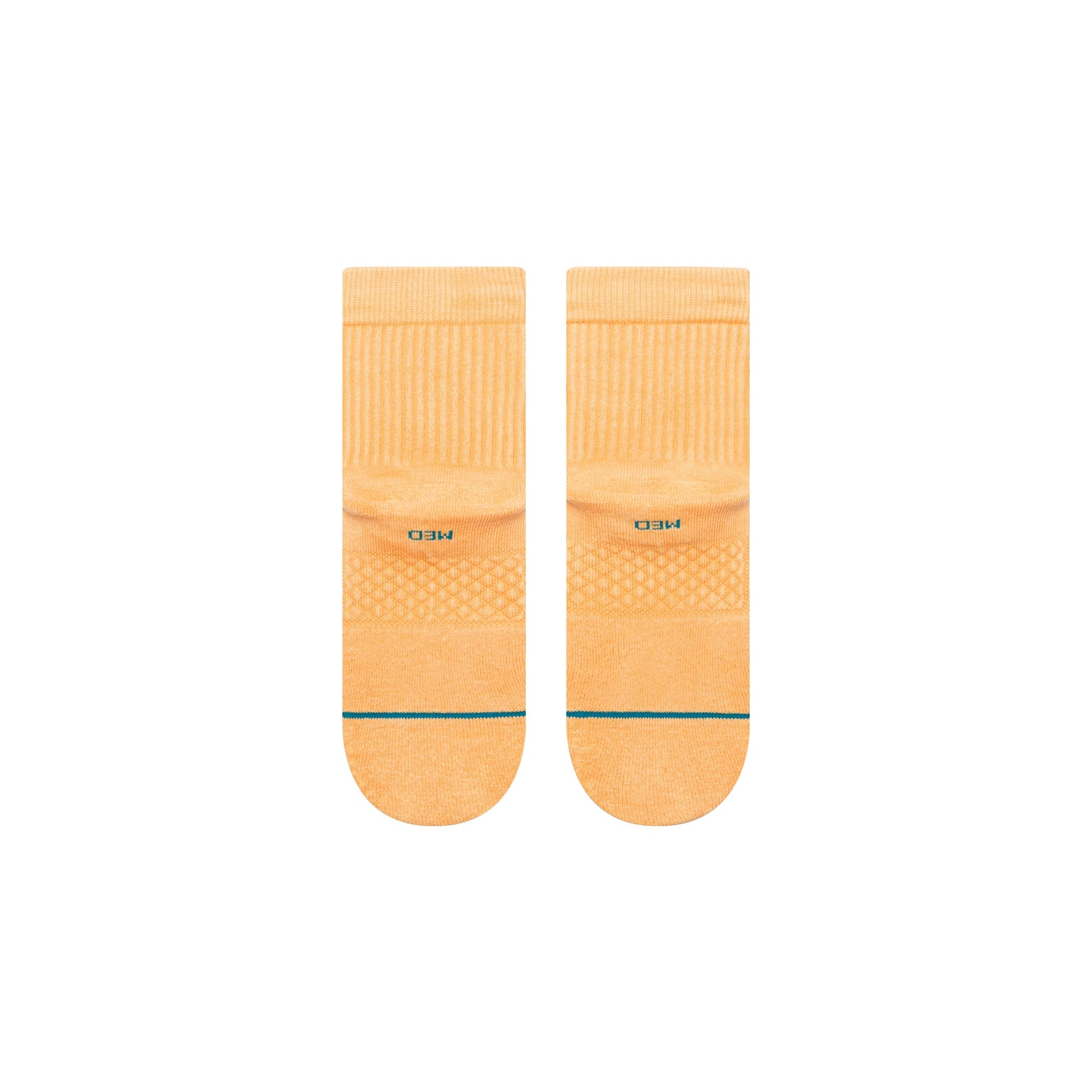 Stance Icon Washed Quarter Sock Peach