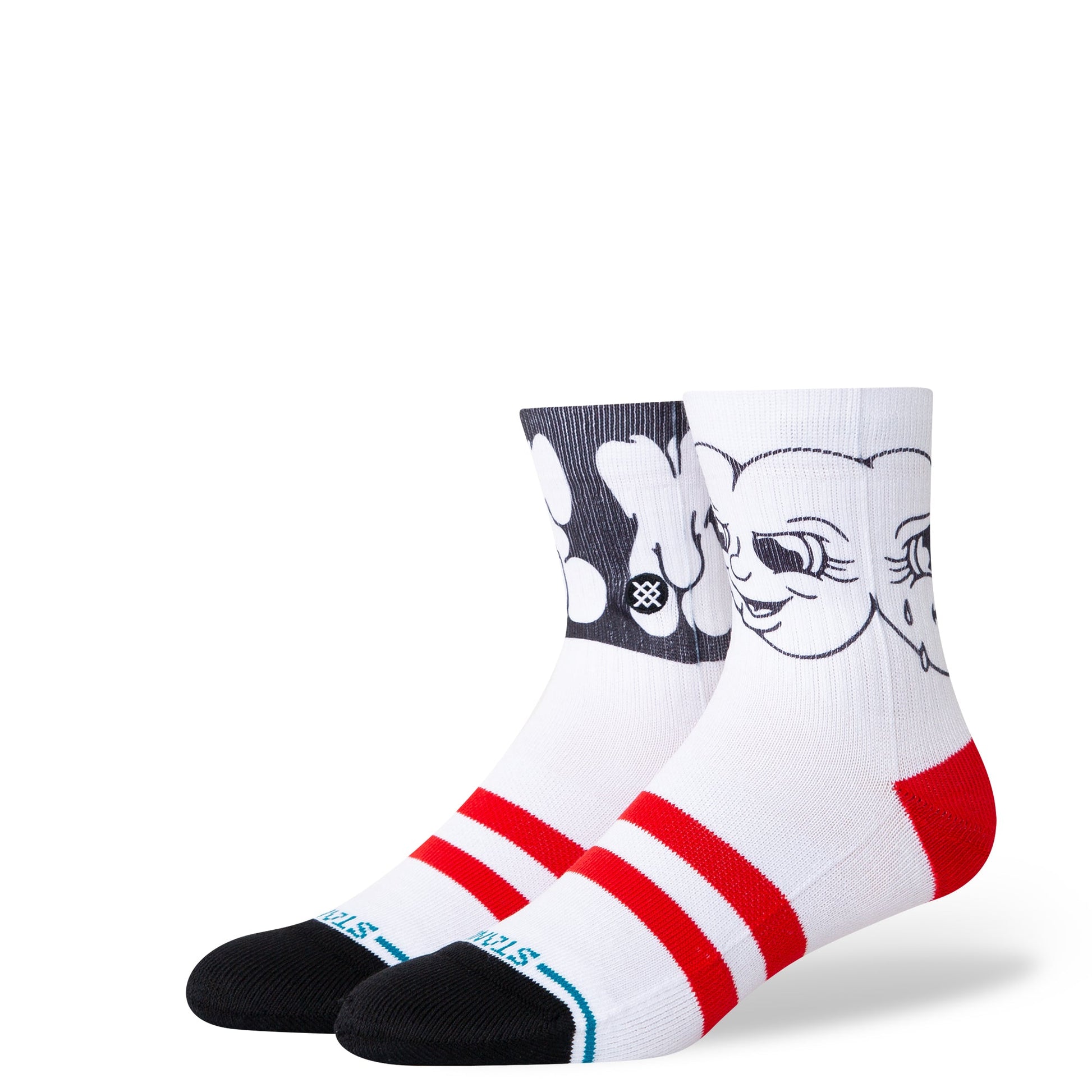 Stance Spare Me Quarter Sock White