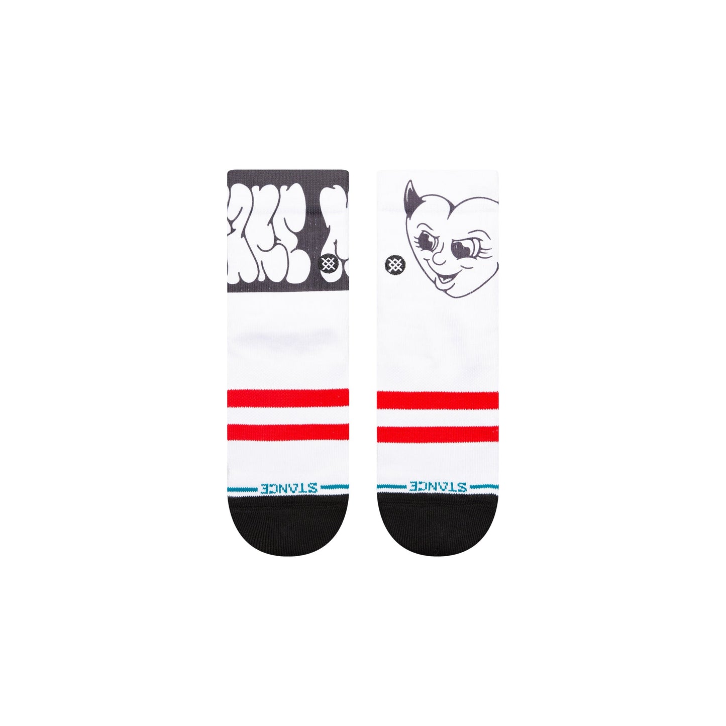 Stance Spare Me Quarter Sock White