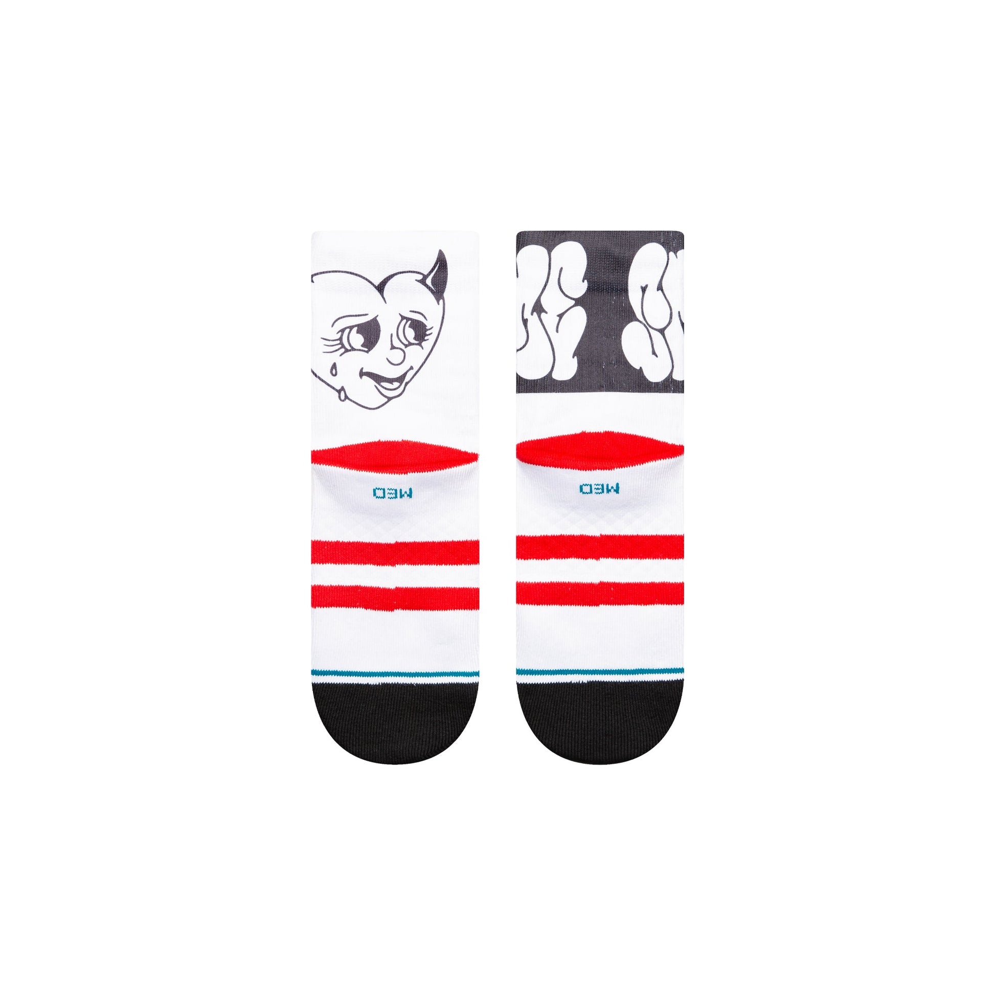 Stance Spare Me Quarter Sock White