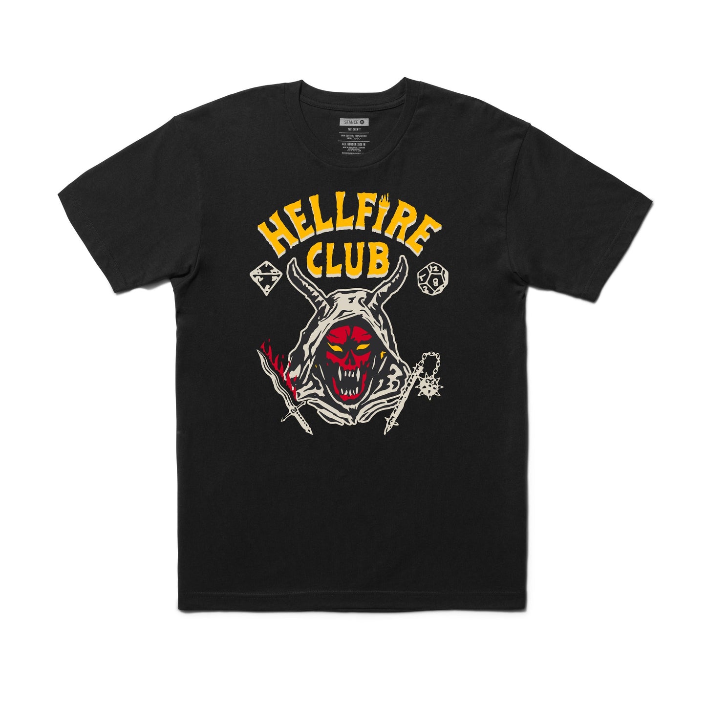 Stance Hellfire T-Shirt Black
