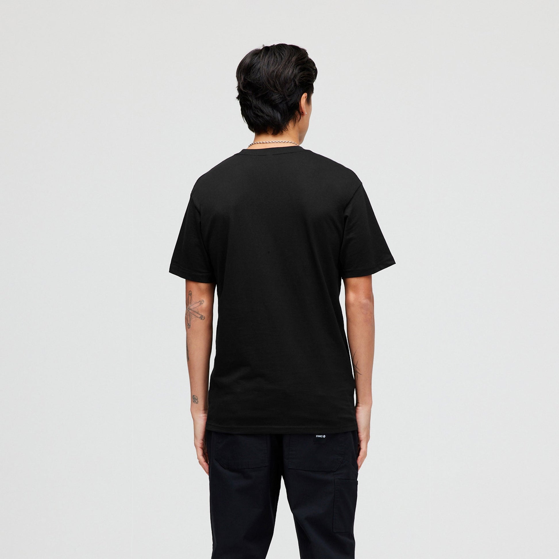 Stance Hellfire T-Shirt Black |model
