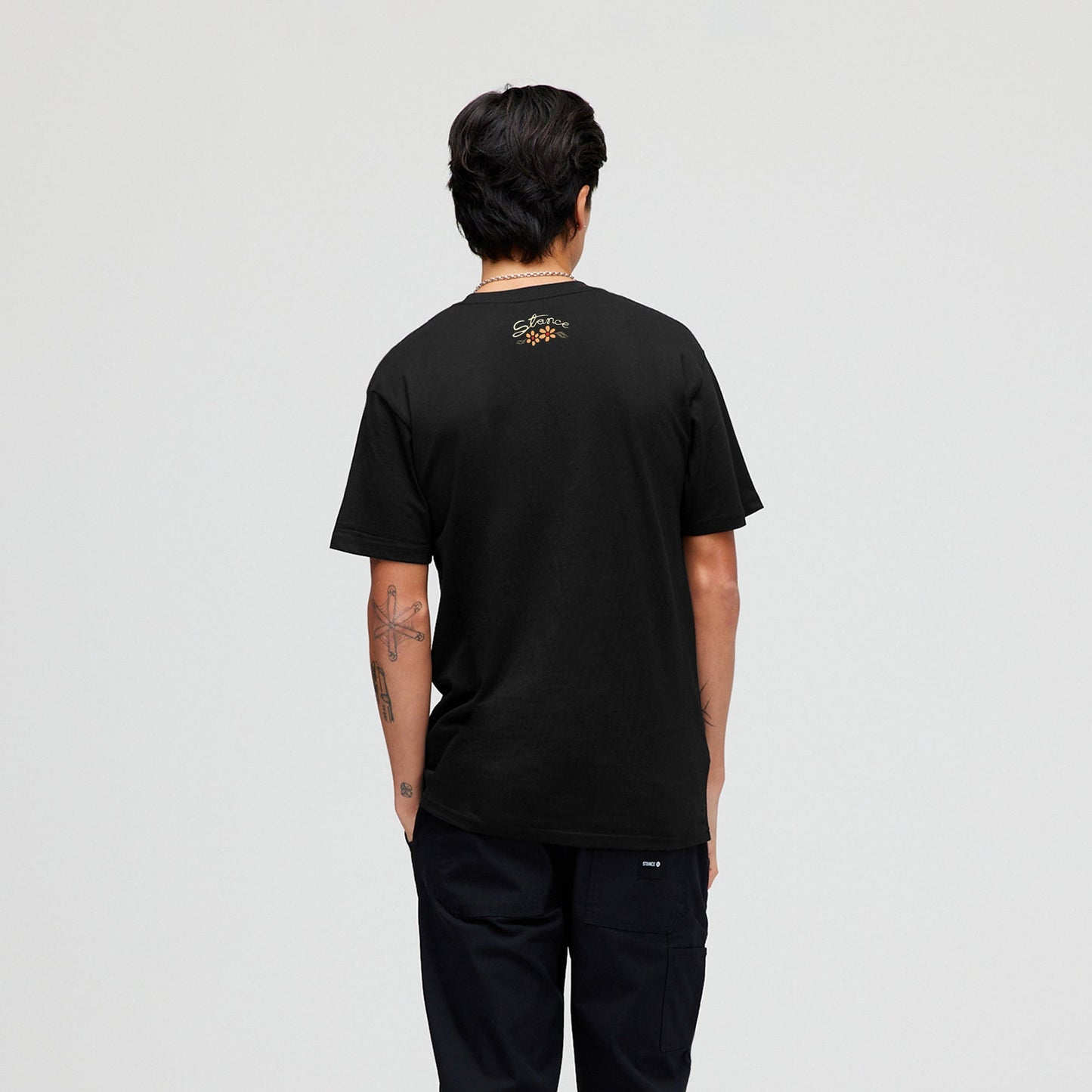 Stance Keep Growing T-Shirt Black |model
