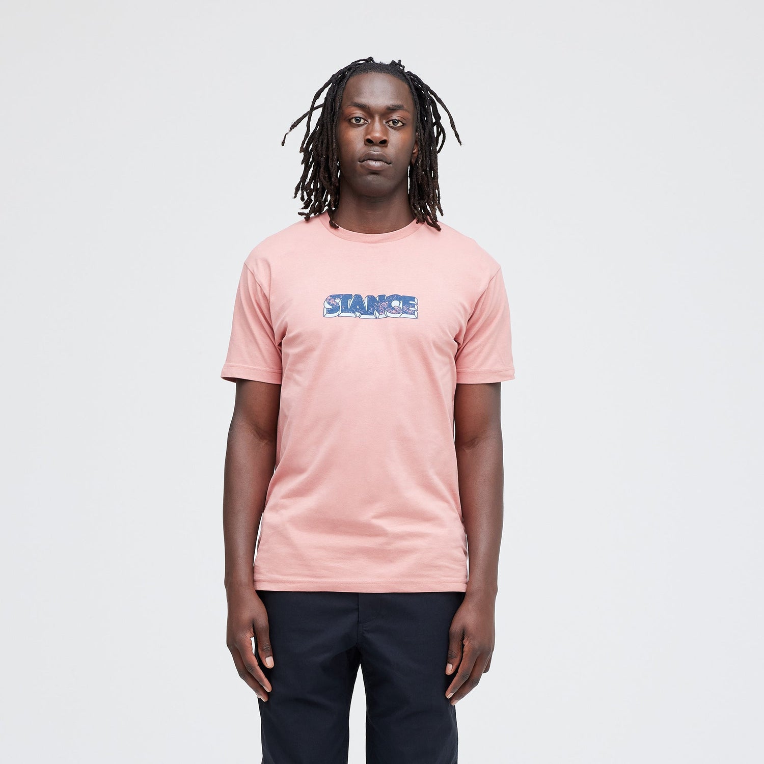 Stance Functional T-Shirt Dusty Rose |model