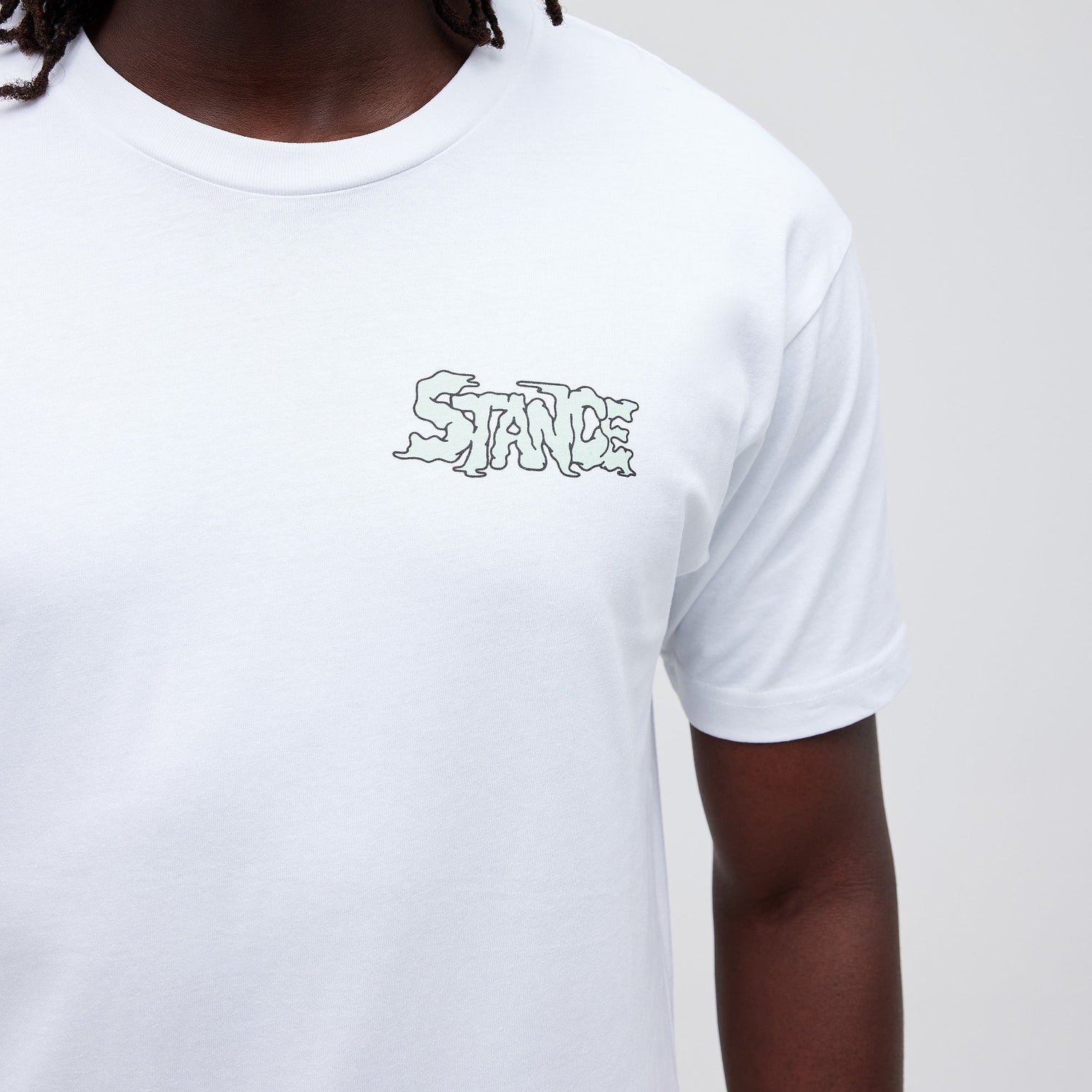 Stance Ozone T-Shirt White |model