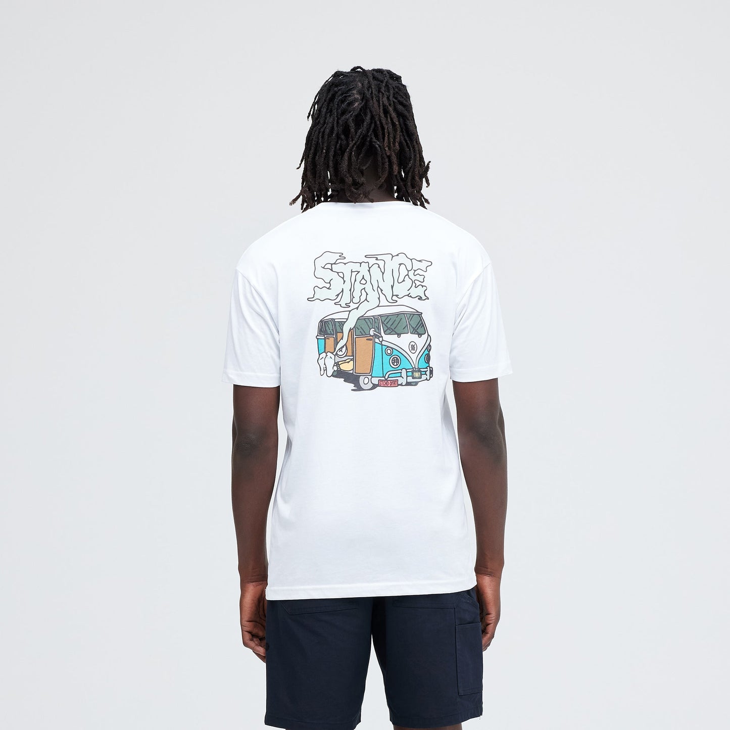 Stance Ozone T-Shirt White |model