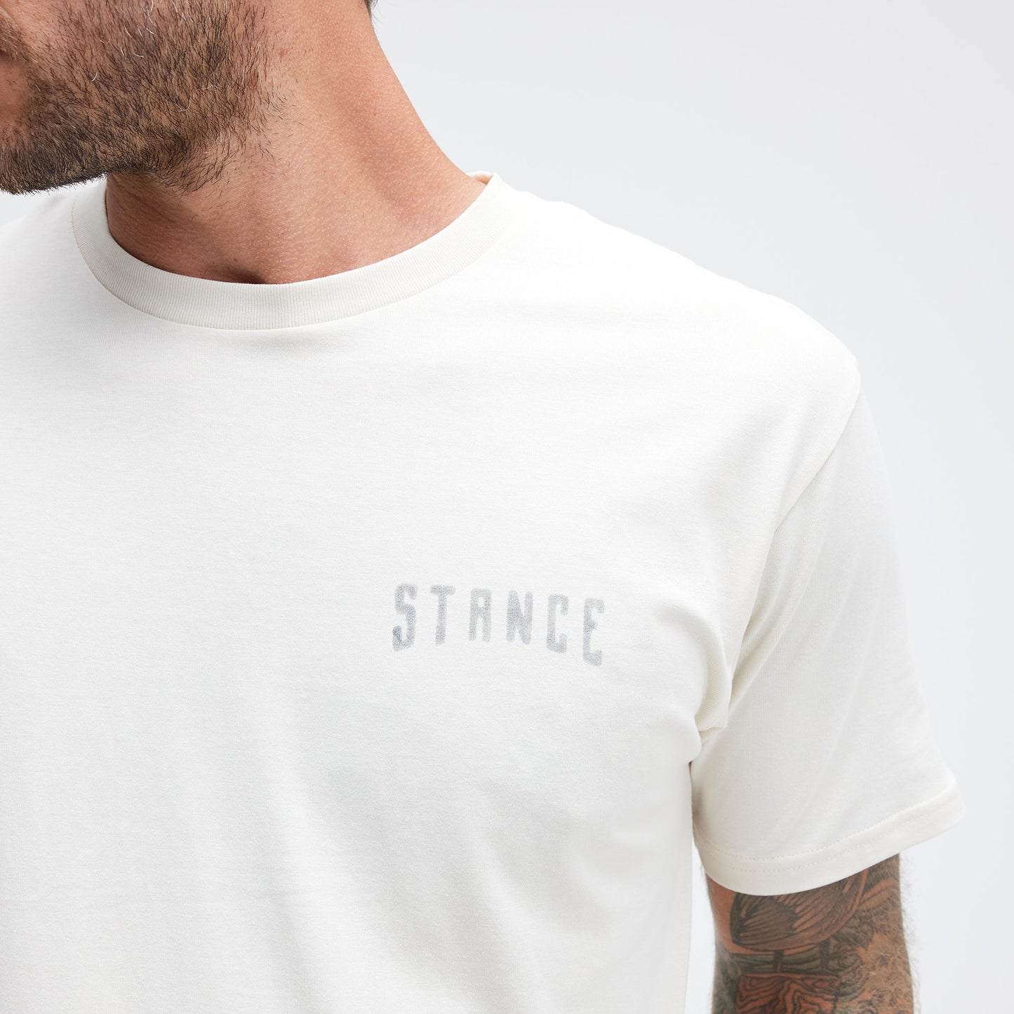 Stance Greetings From T-Shirt Vintage White |model