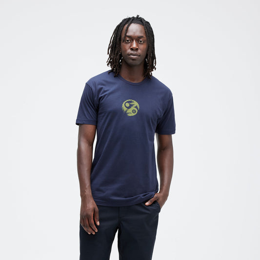 Stance Opposites T-Shirt Navy |model