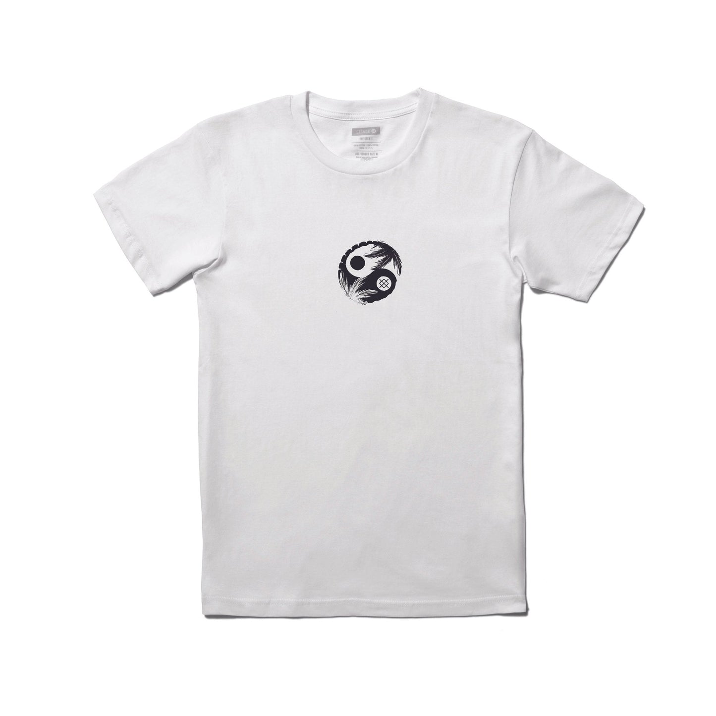 Stance Opposites T-Shirt White |model