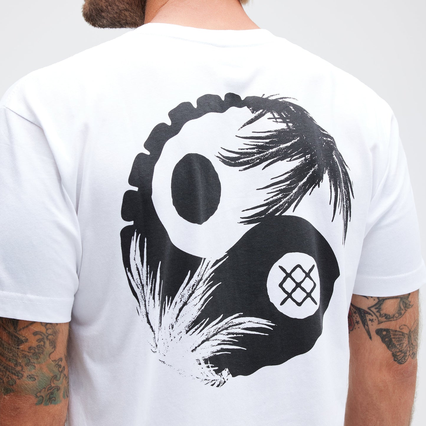 Stance Opposites T-Shirt White |model