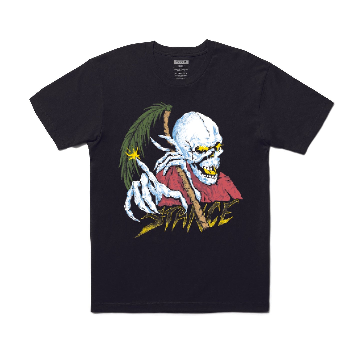 Stance Palm Slayer T-Shirt Black 