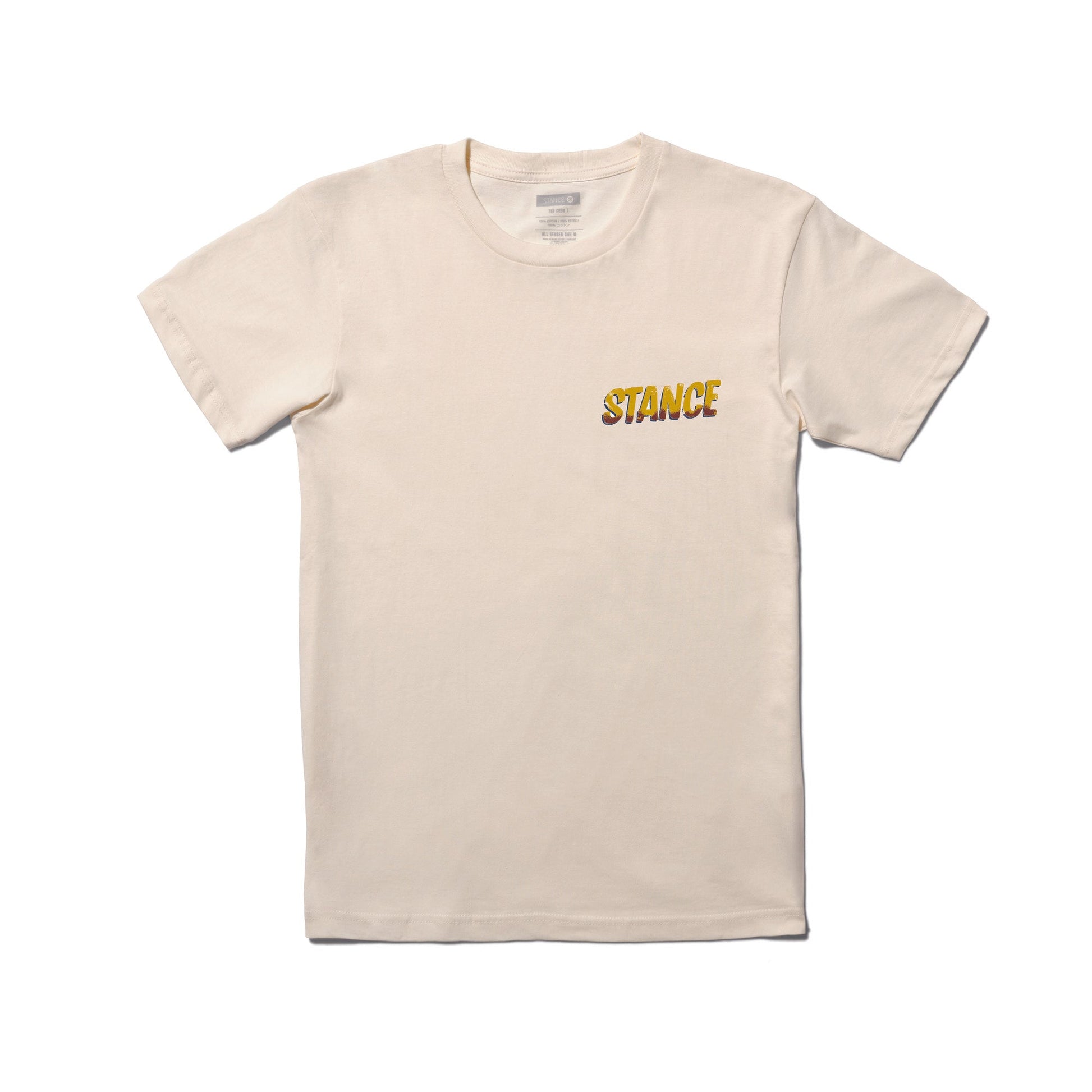 Stance Pitted T-Shirt Vintage White |model