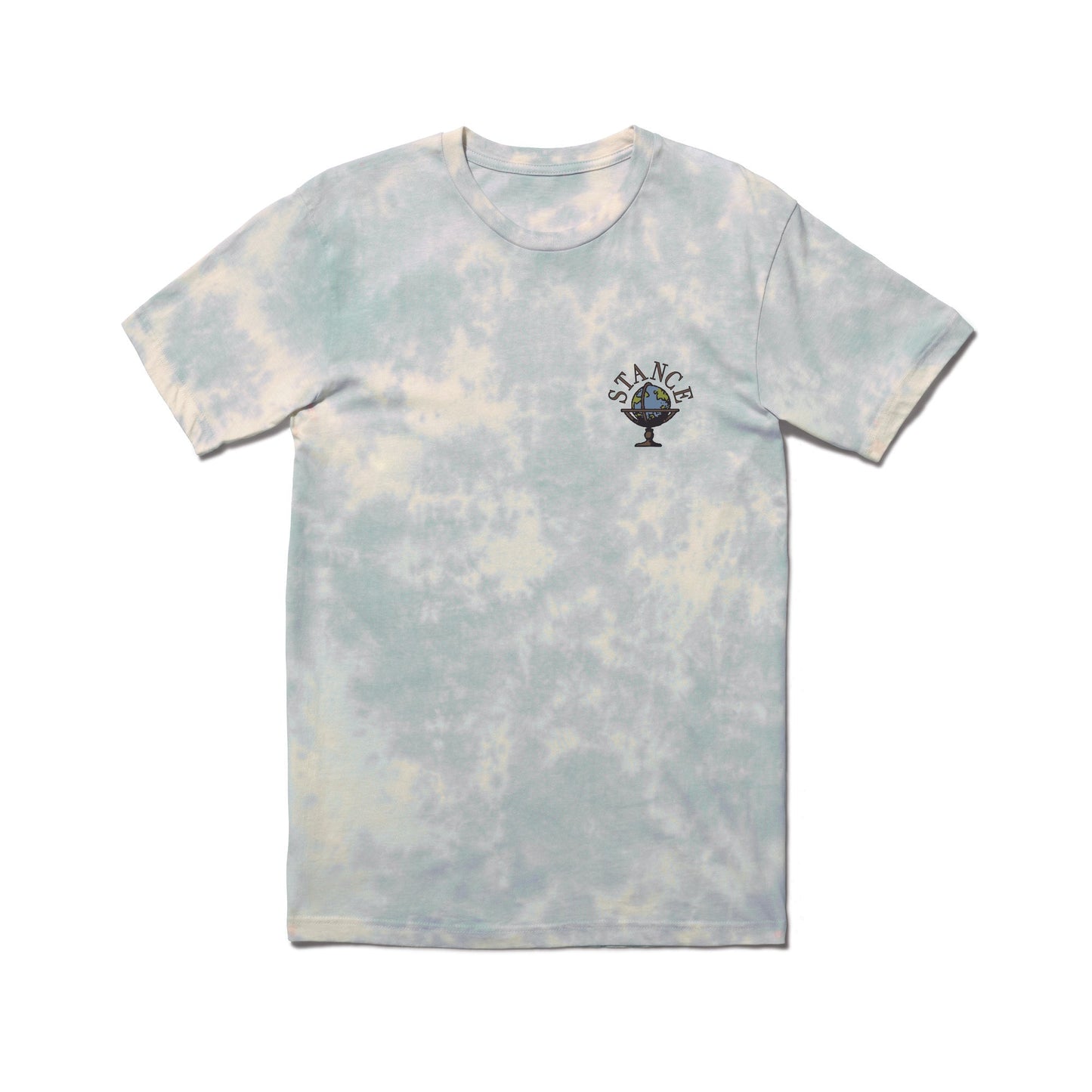 Stance Sol T-Shirt Blue Wash |model