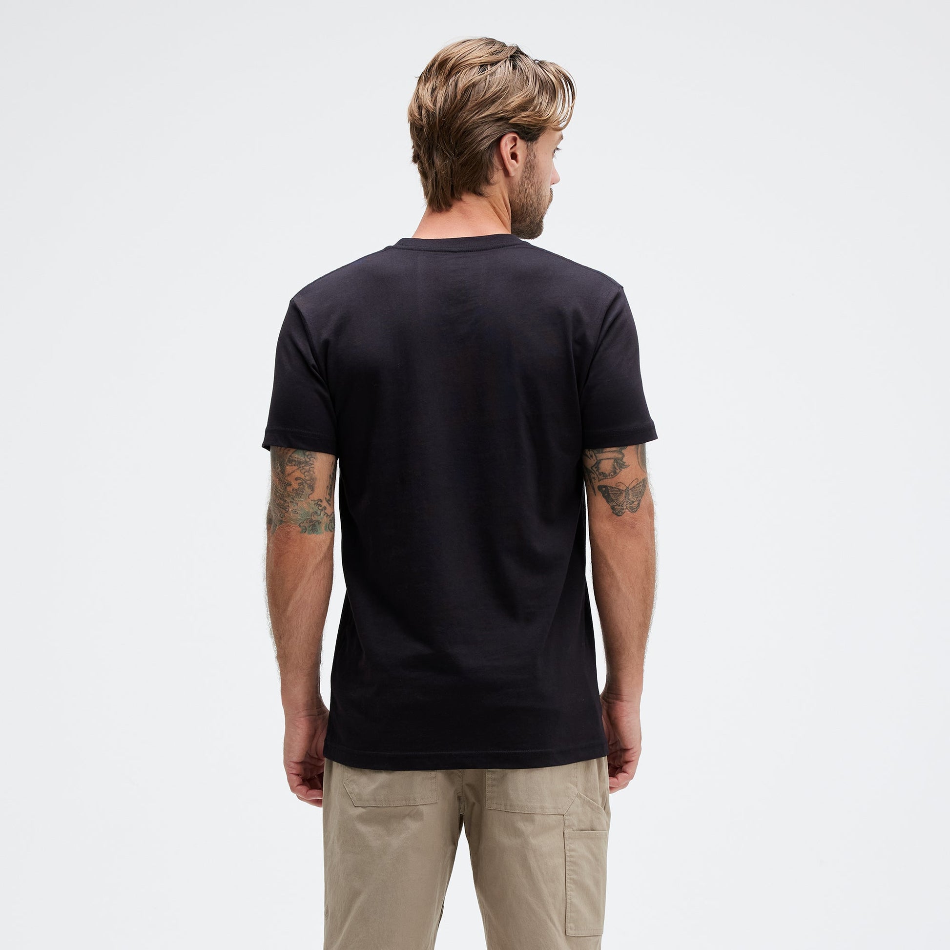 Stance Solarz T-Shirt Black |model