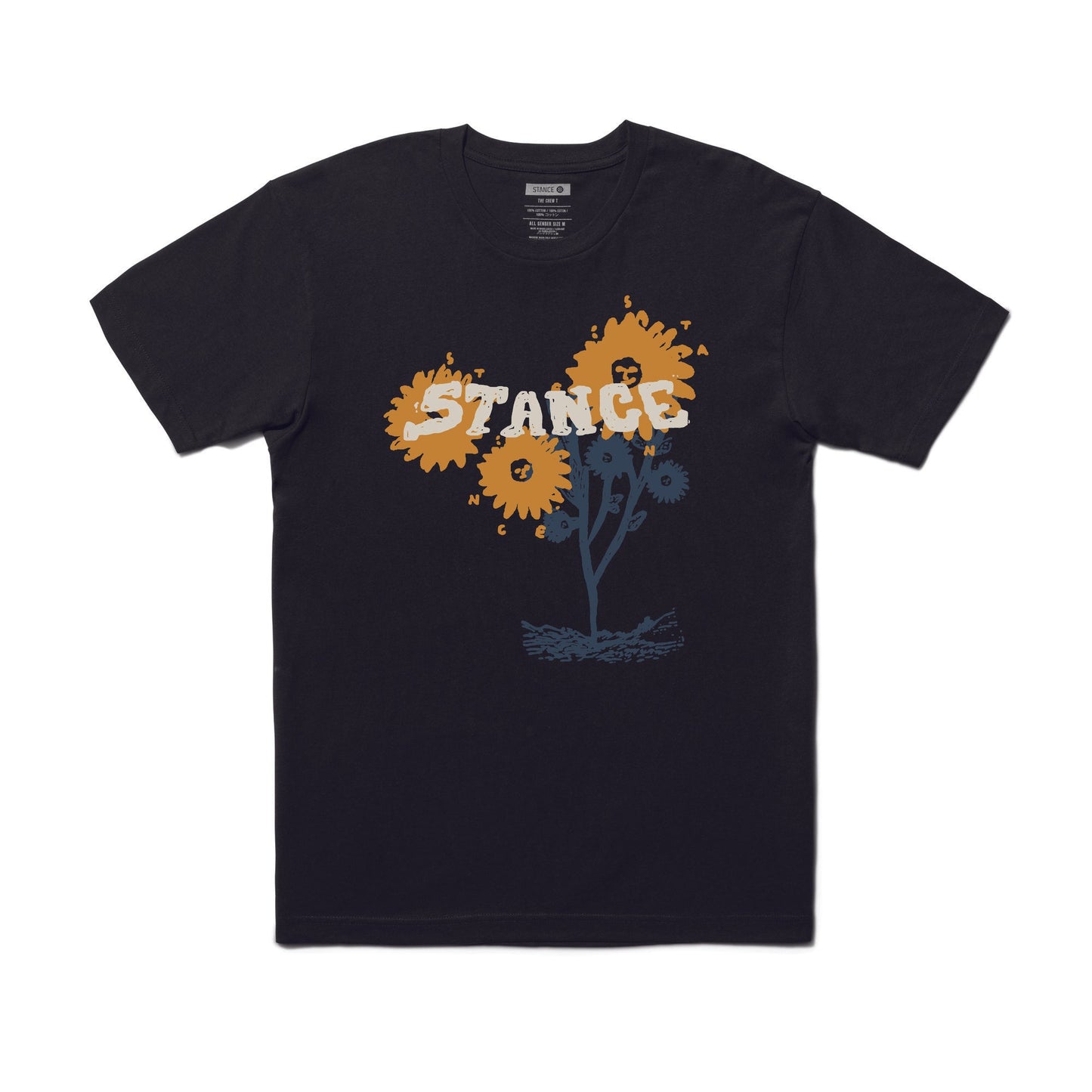 Stance Solarz T-Shirt Black 