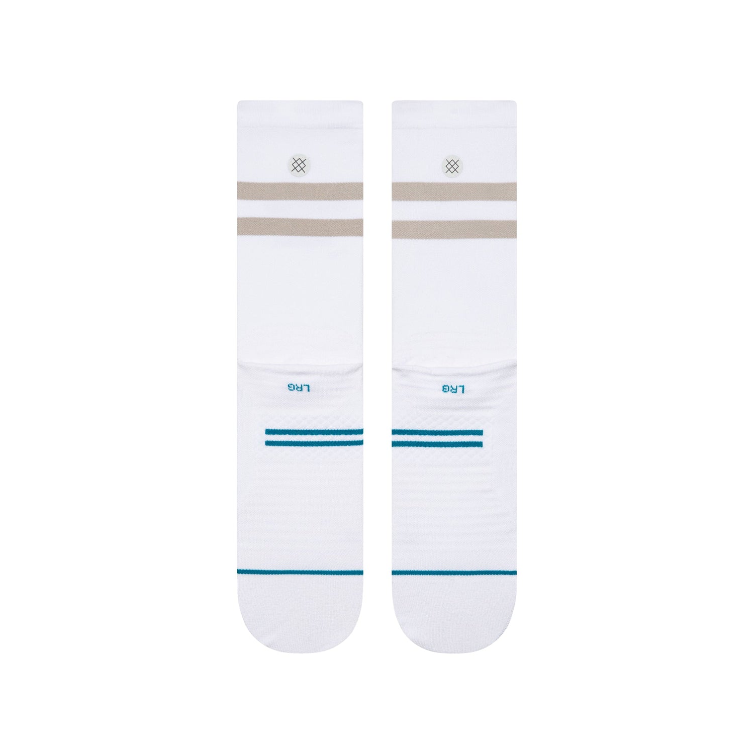 Stance Franchise Crew Sock White