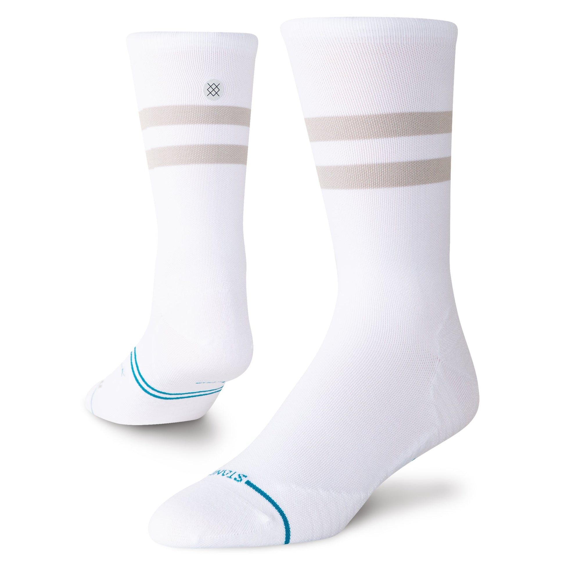 Stance Franchise Crew Sock White