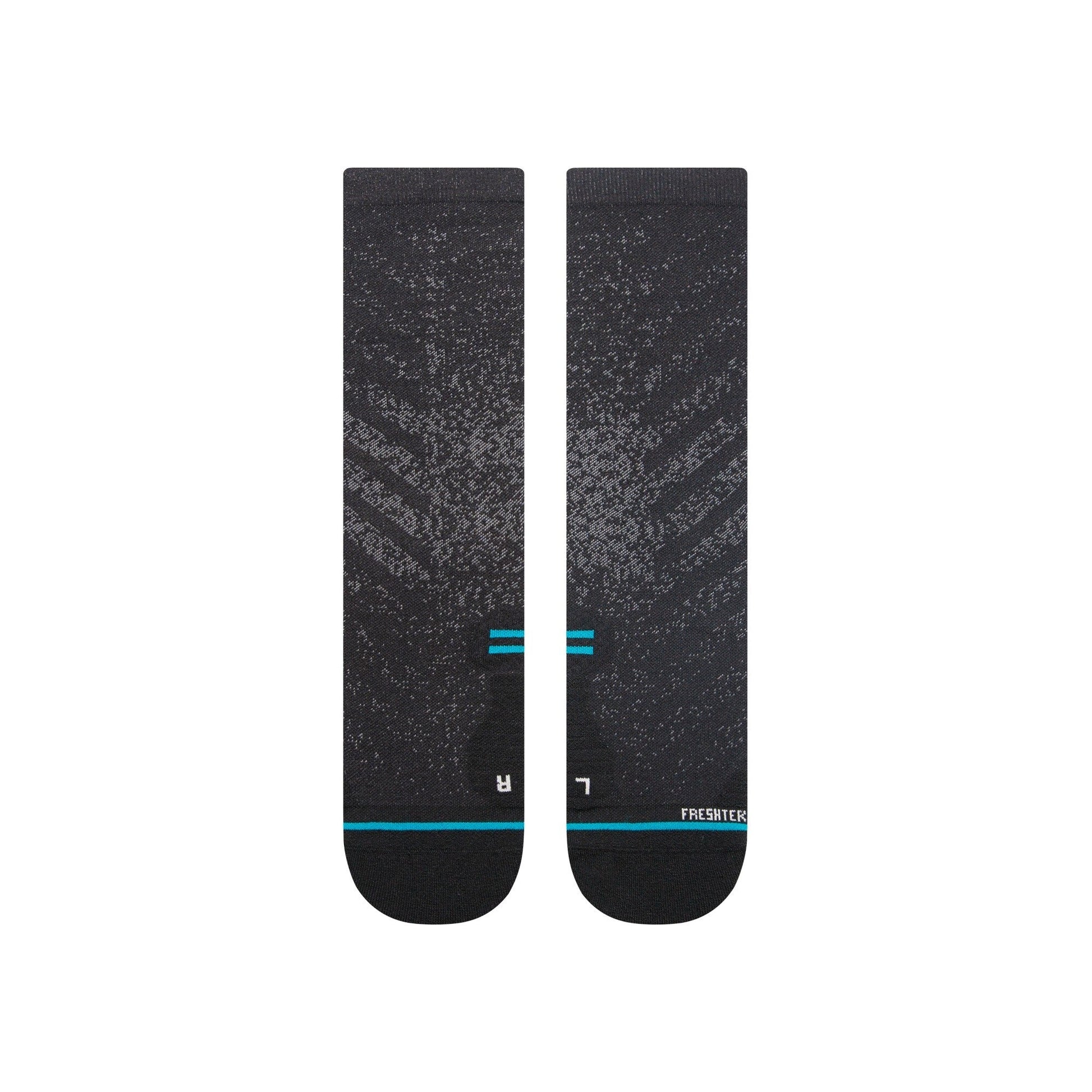 Stance Run Light Crew Sock Black