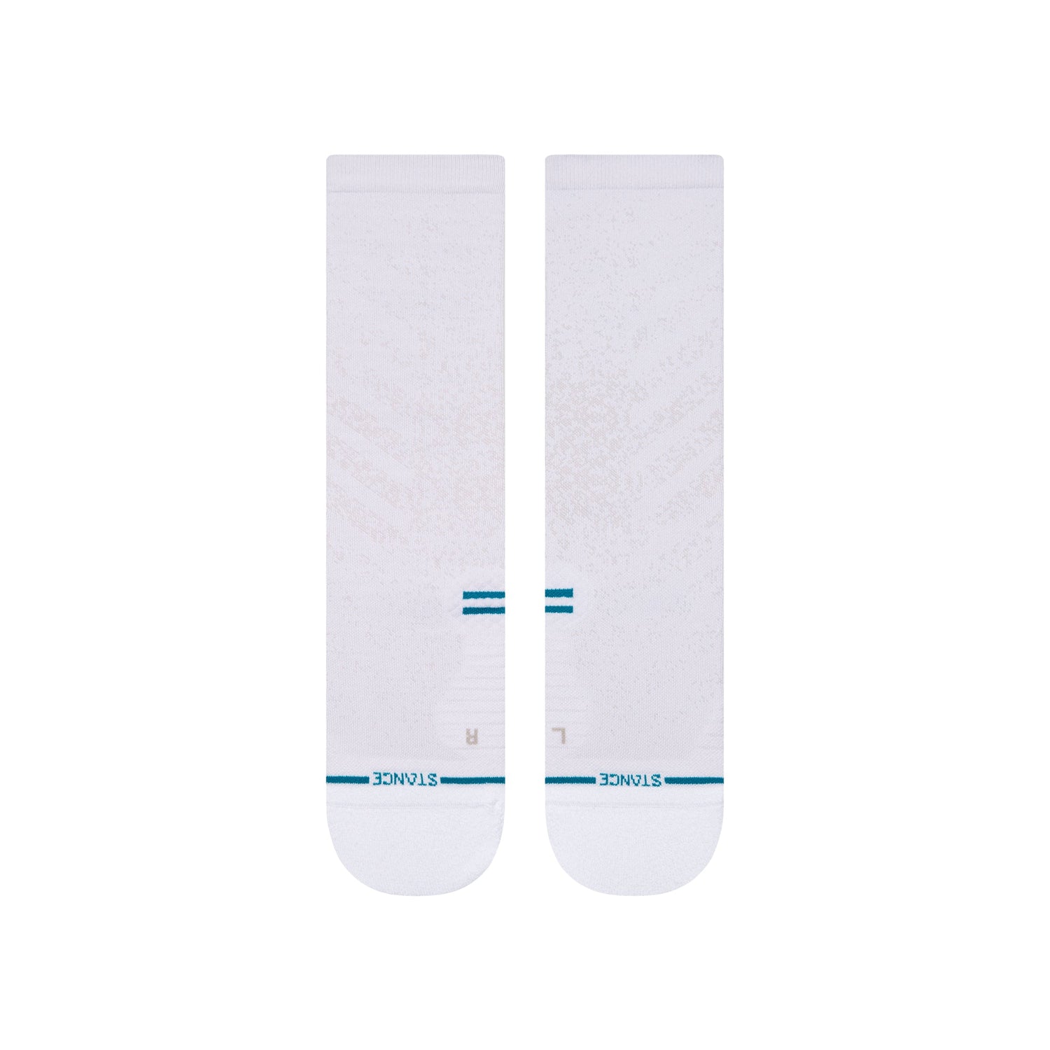 Stance Run Light Crew Sock White