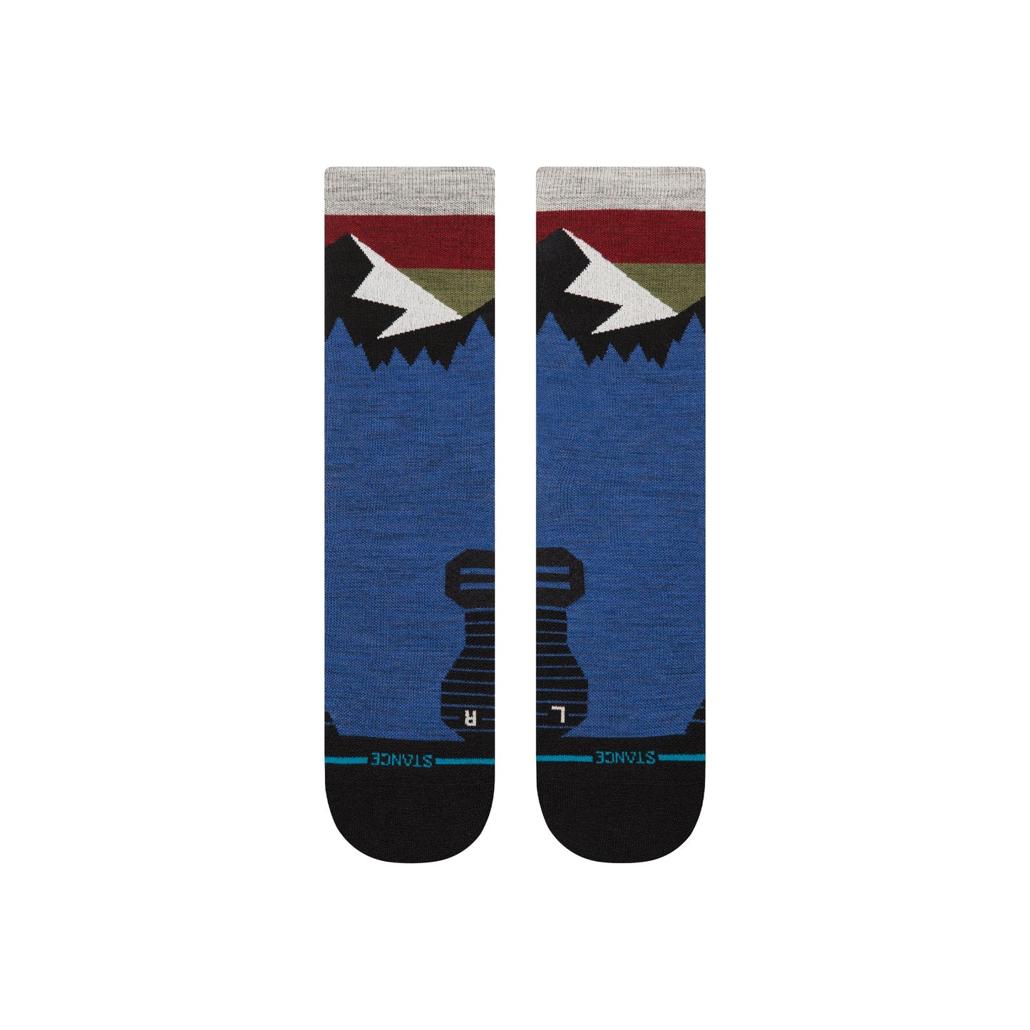 Stance Light Wool Crew Sock Cobalt Blue