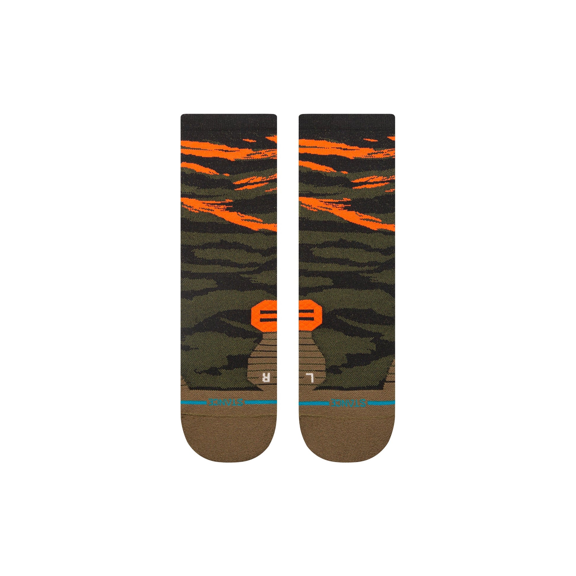 Stance Primal Light Crew Sock Olive