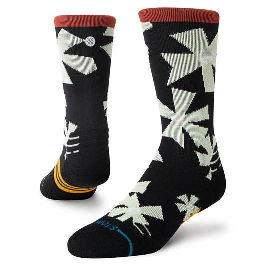 Stance Century Mid Crew Sock Black