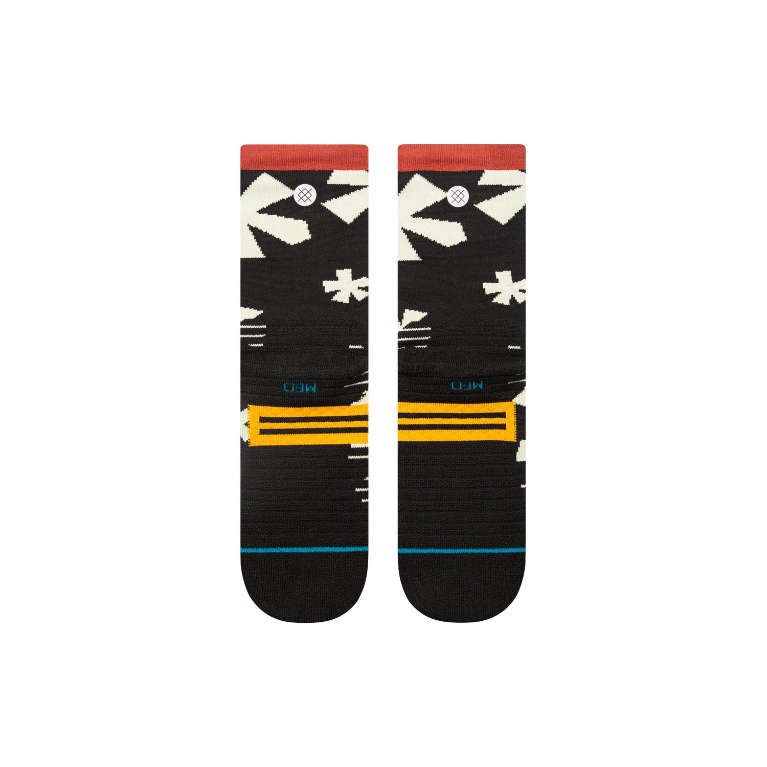 Stance Century Mid Crew Sock Black