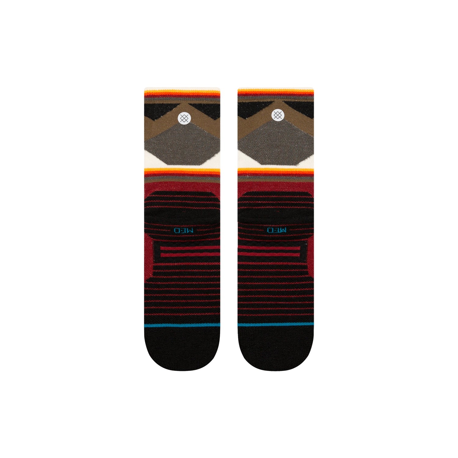 Stance Jimmy Chin Wool Crew Sock Red