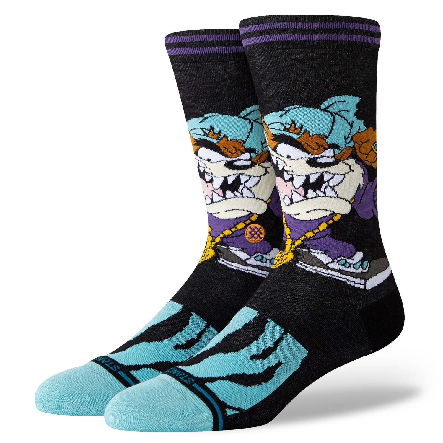 Stance Taz Crew Sock Black