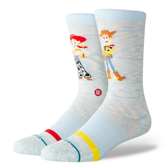 Stance Best Friends Crew Sock Light Blue 